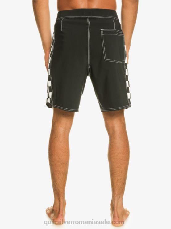 negru original arc 18 boardshorts XT6B171 bărbați Quiksilver