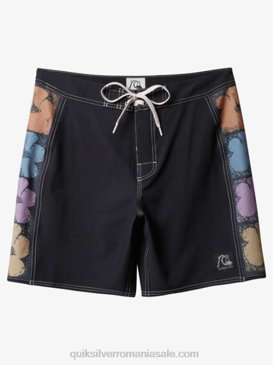 negru original arc 18 boardshorts XT6B1737 bărbați Quiksilver