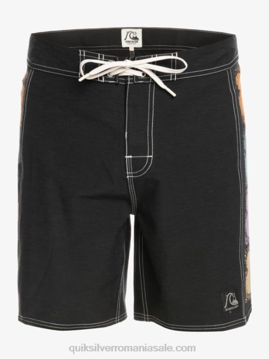 negru original arc 18 boardshorts XT6B1737 bărbați Quiksilver