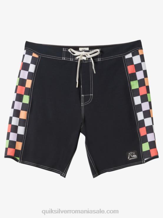 negru original arc 18 boardshorts XT6B174 bărbați Quiksilver