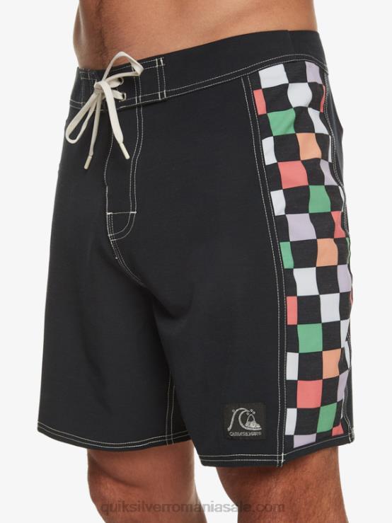 negru original arc 18 boardshorts XT6B174 bărbați Quiksilver
