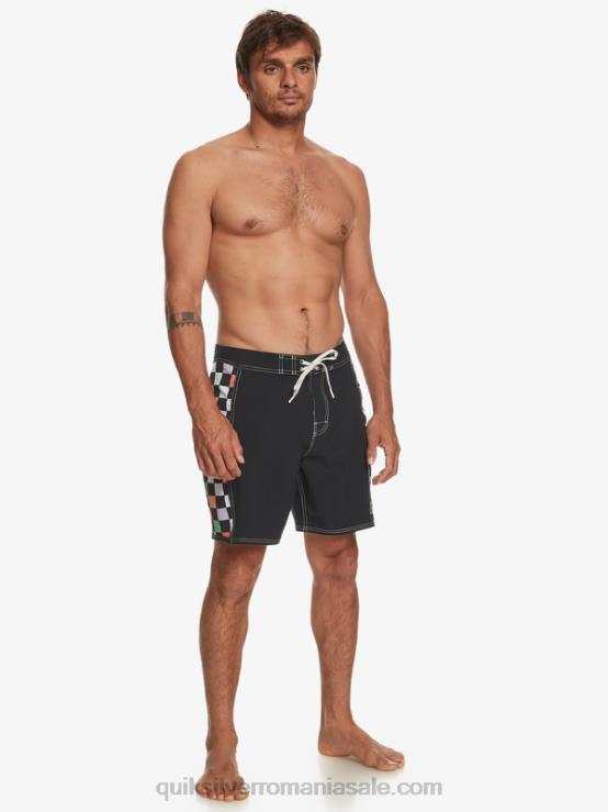 negru original arc 18 boardshorts XT6B174 bărbați Quiksilver
