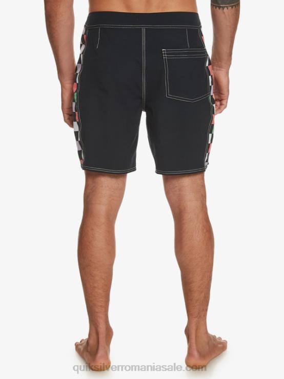 negru original arc 18 boardshorts XT6B174 bărbați Quiksilver