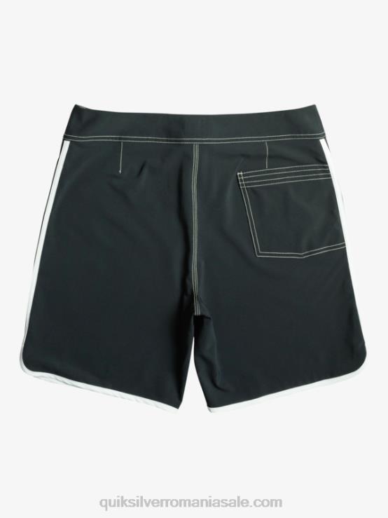 negru original scallop 18 boardshorts XT6B86 bărbați Quiksilver