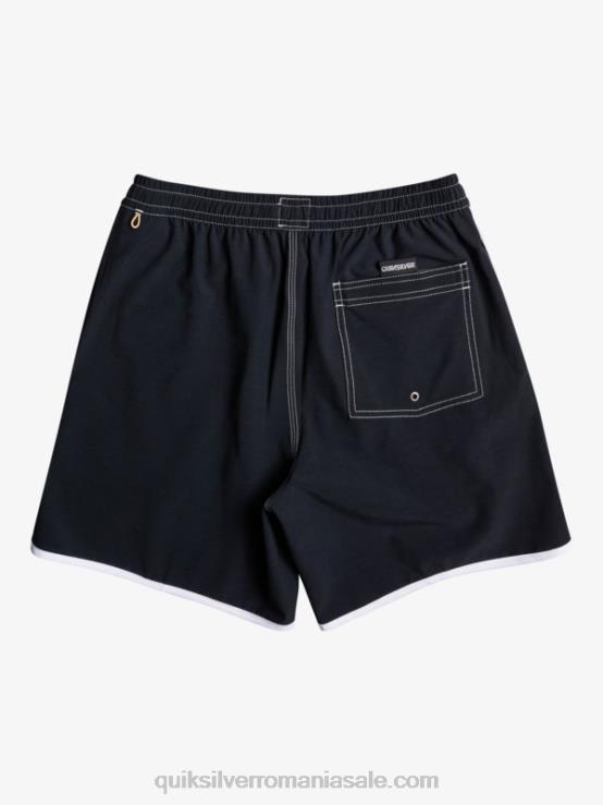 negru scoica originală 17 salve XT6B200 bărbați Quiksilver