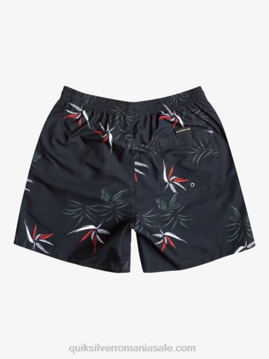 negru se amestecă zilnic 17 salve XT6B675 bărbați Quiksilver