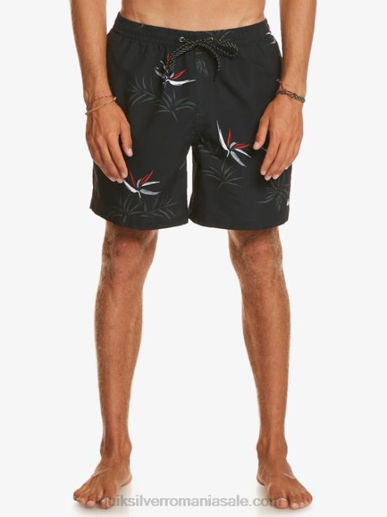 negru se amestecă zilnic 17 salve XT6B675 bărbați Quiksilver