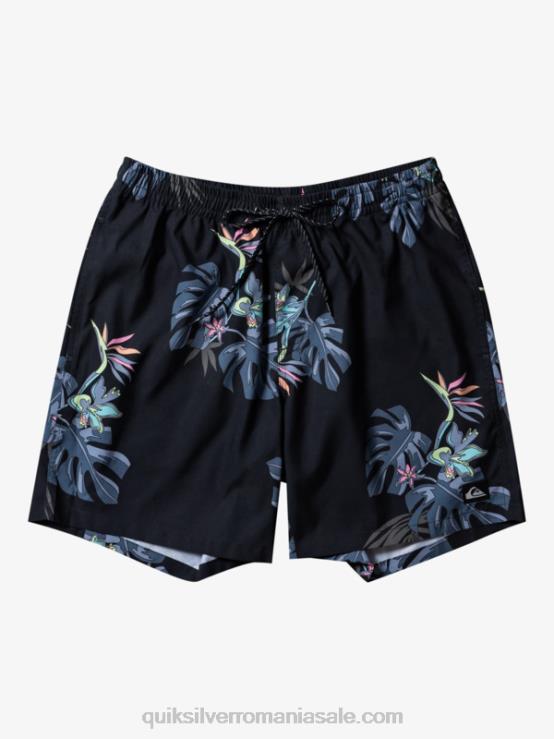 negru se amestecă zilnic 17 salve XT6B681 bărbați Quiksilver