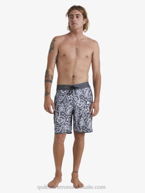 negru sosire lei waterman sosire lei 20 boardshorts scallop XT6B1417 bărbați Quiksilver
