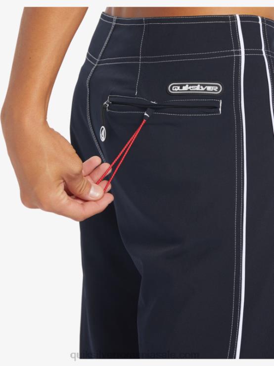 negru surfsilk 99 20 boardshorts XT6B202 bărbați Quiksilver