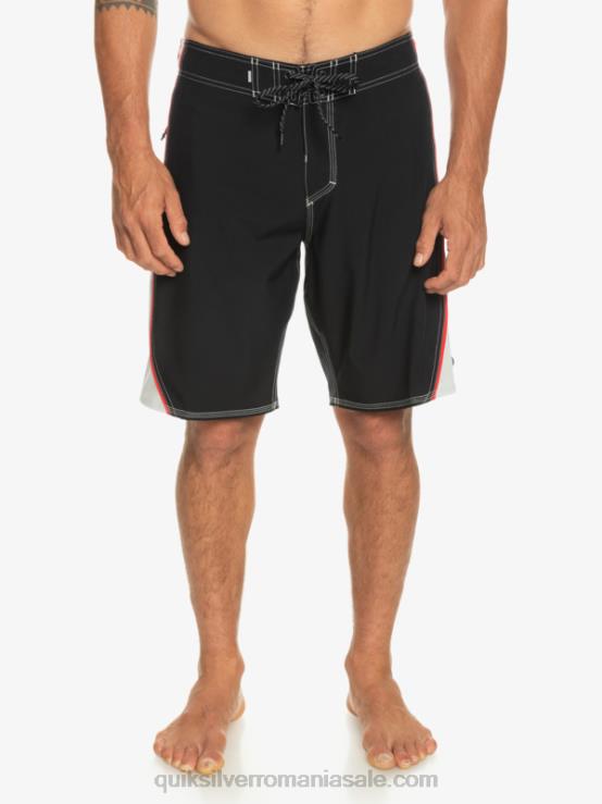 negru surfsilk 99 20 boardshorts XT6B204 bărbați Quiksilver