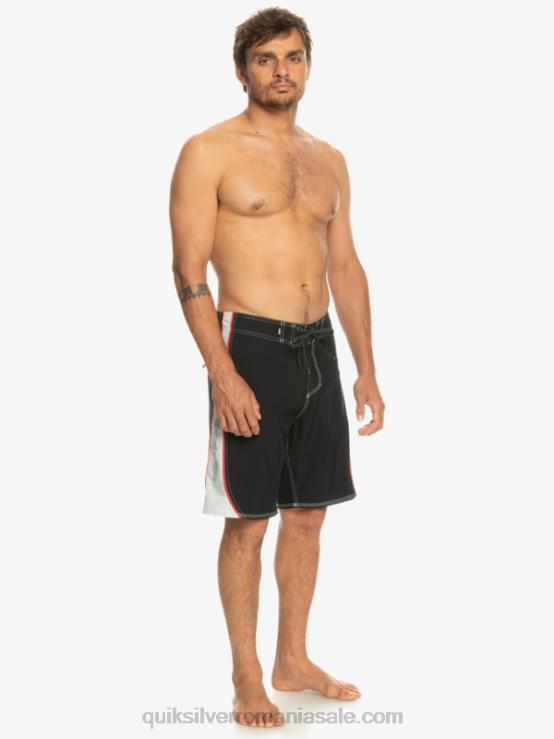negru surfsilk 99 20 boardshorts XT6B204 bărbați Quiksilver
