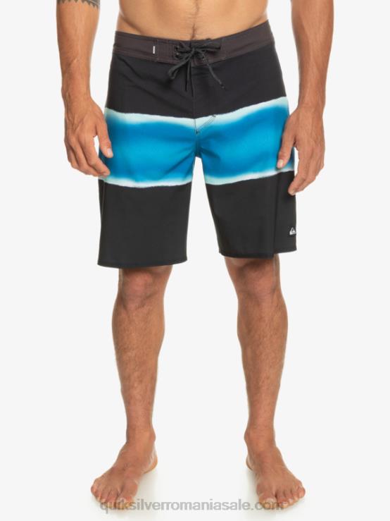 negru surfsilk air brush 19 boardshorts XT6B647 bărbați Quiksilver
