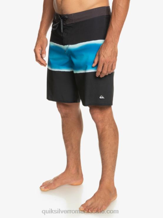 negru surfsilk air brush 19 boardshorts XT6B647 bărbați Quiksilver