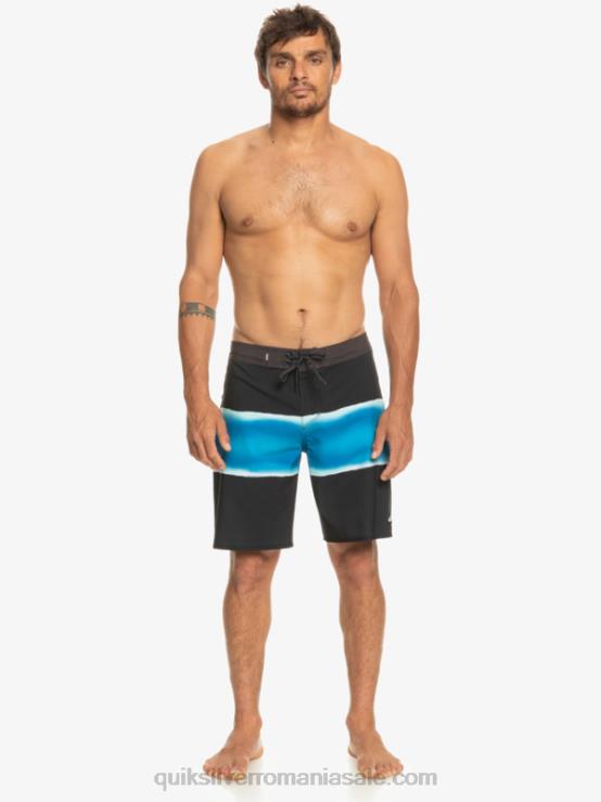 negru surfsilk air brush 19 boardshorts XT6B647 bărbați Quiksilver