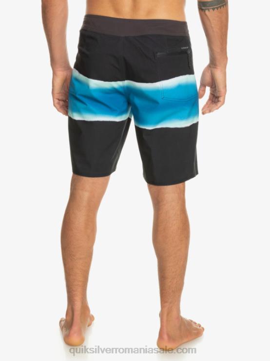 negru surfsilk air brush 19 boardshorts XT6B647 bărbați Quiksilver