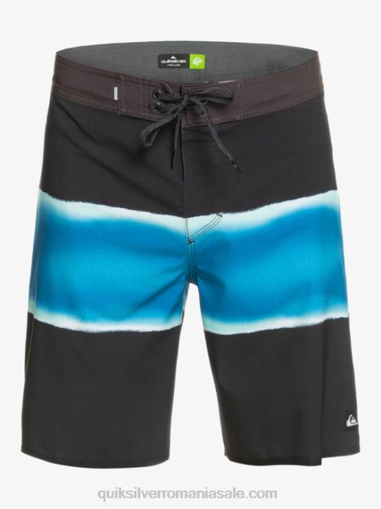 negru surfsilk air brush 19 boardshorts XT6B647 bărbați Quiksilver