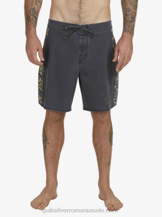 negru surfsilk arch 18 boardshorts XT6B1697 bărbați Quiksilver