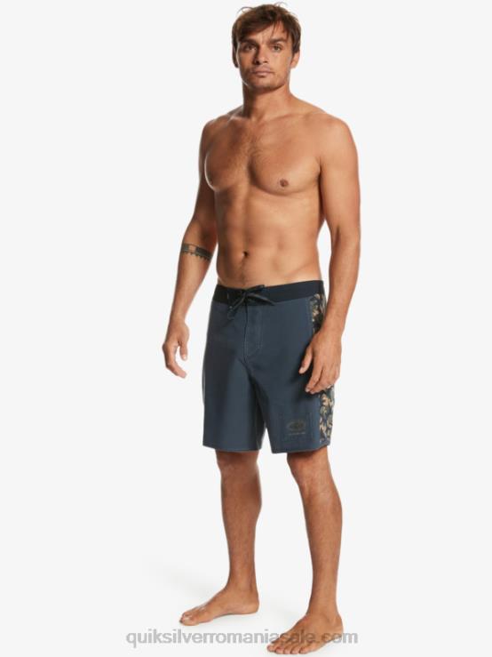 negru surfsilk arch 18 boardshorts XT6B1697 bărbați Quiksilver
