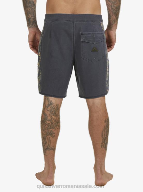 negru surfsilk arch 18 boardshorts XT6B1697 bărbați Quiksilver
