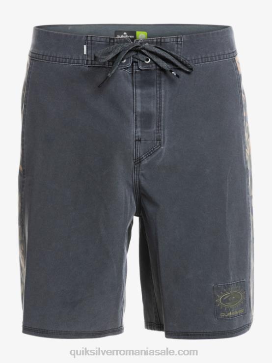 negru surfsilk arch 18 boardshorts XT6B1697 bărbați Quiksilver