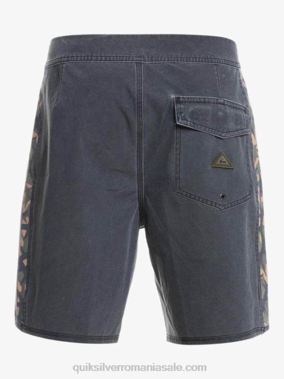 negru surfsilk arch 18 boardshorts XT6B1697 bărbați Quiksilver