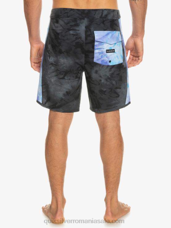negru surfsilk arch 18 boardshorts XT6B313 bărbați Quiksilver