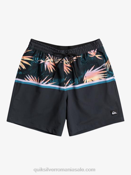 negru surfsilk divizia 17 volei XT6B1637 bărbați Quiksilver
