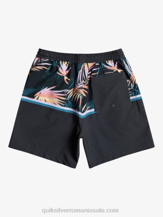 negru surfsilk divizia 17 volei XT6B1637 bărbați Quiksilver