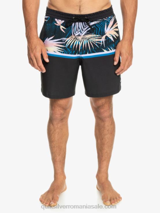 negru surfsilk divizia 17 volei XT6B1637 bărbați Quiksilver