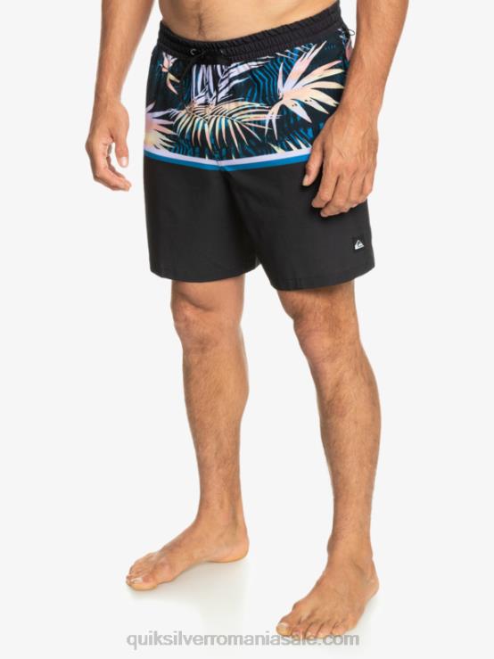 negru surfsilk divizia 17 volei XT6B1637 bărbați Quiksilver
