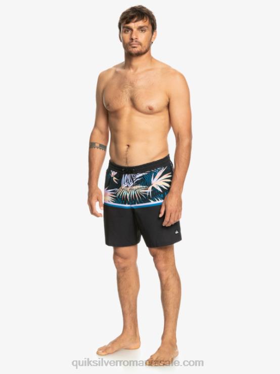negru surfsilk divizia 17 volei XT6B1637 bărbați Quiksilver