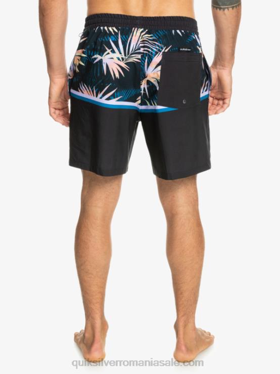 negru surfsilk divizia 17 volei XT6B1637 bărbați Quiksilver