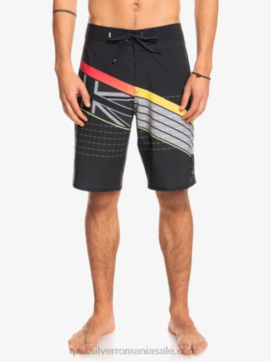 negru surfsilk hawaii core 20 boardshorts XT6B1887 bărbați Quiksilver