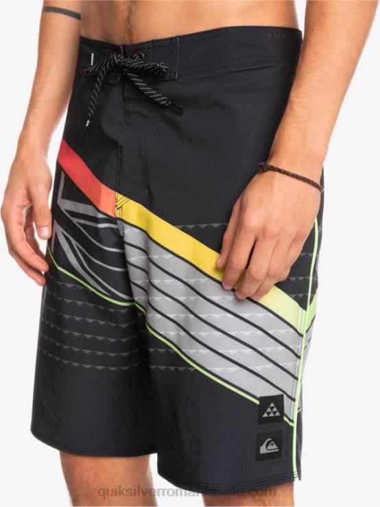 negru surfsilk hawaii core 20 boardshorts XT6B1887 bărbați Quiksilver