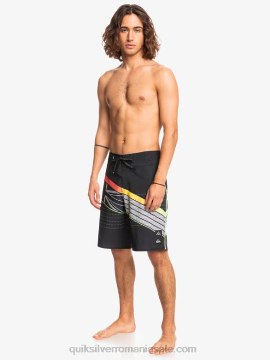 negru surfsilk hawaii core 20 boardshorts XT6B1887 bărbați Quiksilver