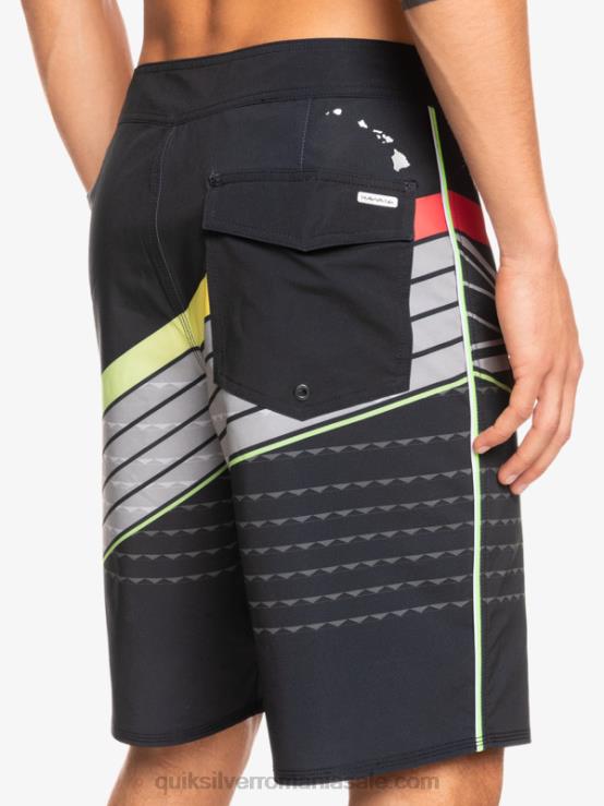 negru surfsilk hawaii core 20 boardshorts XT6B1887 bărbați Quiksilver