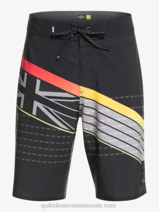 negru surfsilk hawaii core 20 boardshorts XT6B1887 bărbați Quiksilver