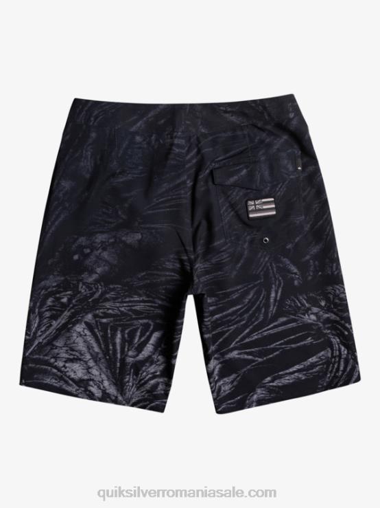 negru surfsilk hawaii homegrown faded 20 boardshorts XT6B1608 bărbați Quiksilver