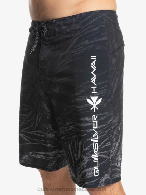 negru surfsilk hawaii homegrown faded 20 boardshorts XT6B1608 bărbați Quiksilver