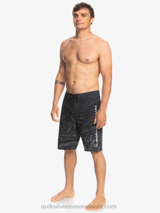 negru surfsilk hawaii homegrown faded 20 boardshorts XT6B1608 bărbați Quiksilver