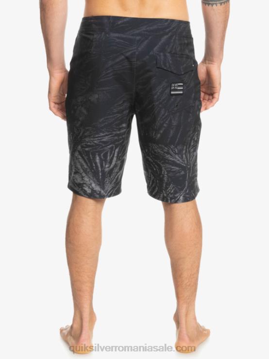 negru surfsilk hawaii homegrown faded 20 boardshorts XT6B1608 bărbați Quiksilver