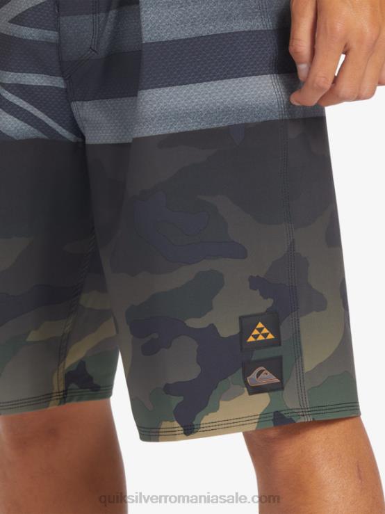 negru surfsilk hawaii pride 20 boardshorts XT6B181 bărbați Quiksilver
