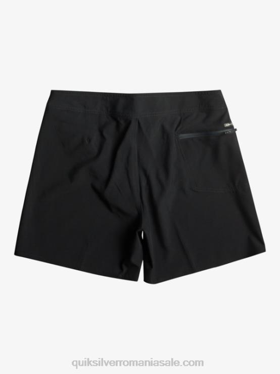 negru surfsilk kaimana 16 boardshorts XT6B338 bărbați Quiksilver