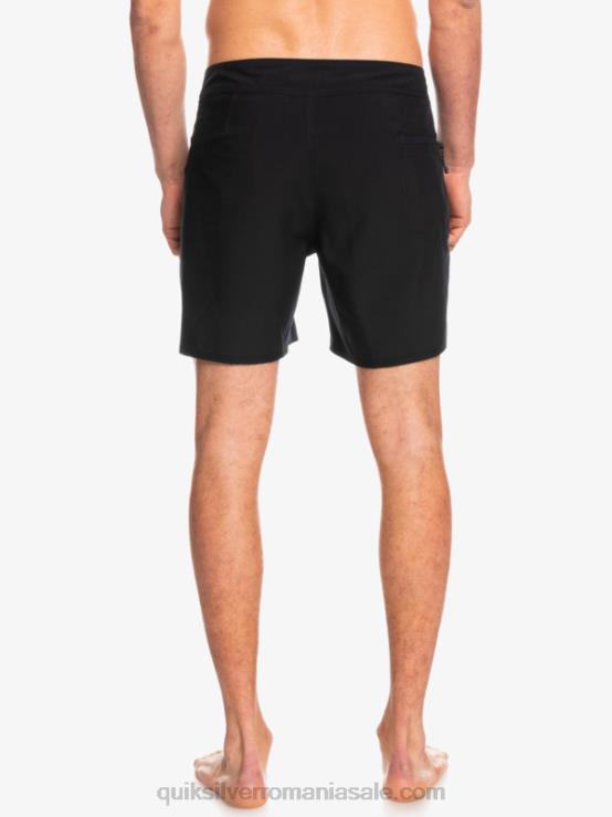 negru surfsilk kaimana 16 boardshorts XT6B338 bărbați Quiksilver