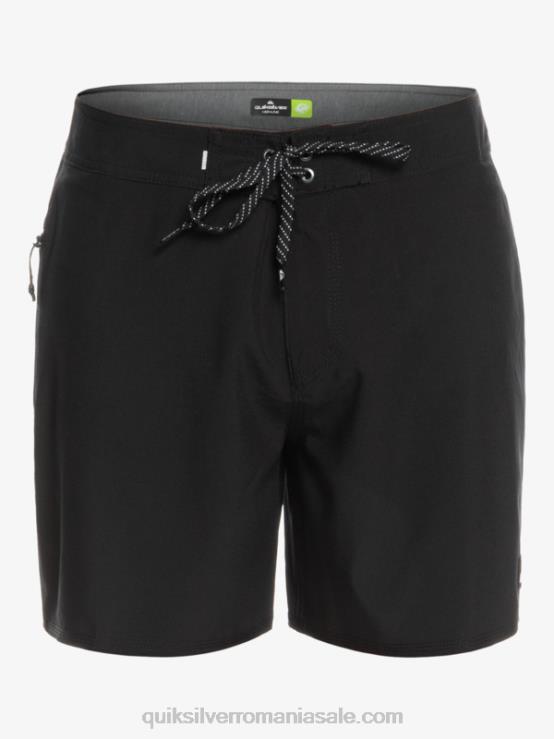 negru surfsilk kaimana 16 boardshorts XT6B338 bărbați Quiksilver