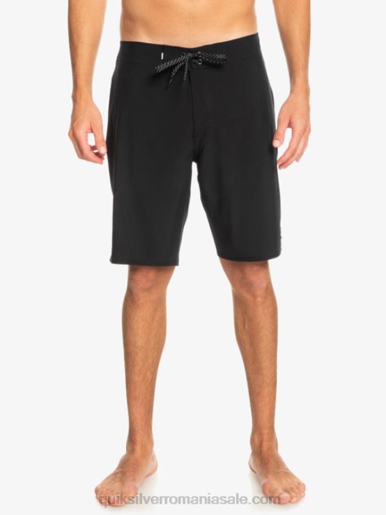 negru surfsilk kaimana 20 boardshorts performante XT6B78 bărbați Quiksilver