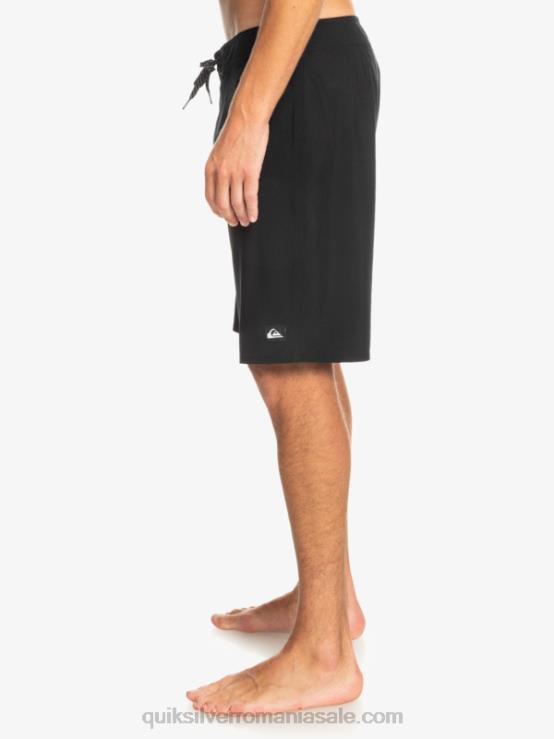 negru surfsilk kaimana 20 boardshorts performante XT6B78 bărbați Quiksilver