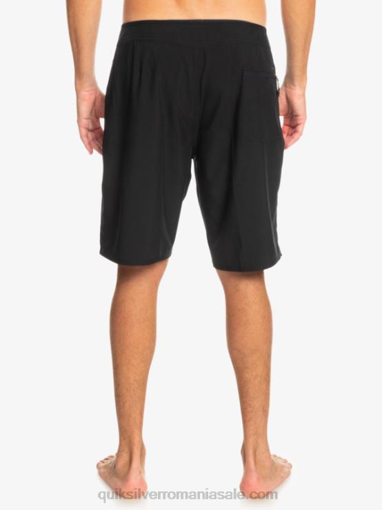 negru surfsilk kaimana 20 boardshorts performante XT6B78 bărbați Quiksilver