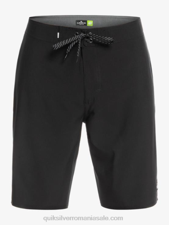 negru surfsilk kaimana 20 boardshorts performante XT6B78 bărbați Quiksilver